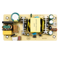 Fuente de Alimentación Conmutada de Marco Abierto de 24V 4A 96W, Convertidor AC-DC Industrial para Riel DIN, para Iluminación LED y Equipos de CCTV