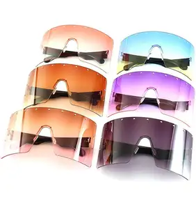 Super hot Eyewear 2023 Fashion Sun glasses Big Shades Oversized Women Sunglasses