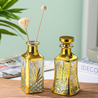Diffuseur d'huiles essentielles de style arabe luxueux et de grande capacité avec couvercle