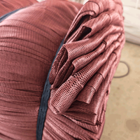 Filet de pêche en nylon haute ténacité sans nœuds, filet de pêche durable en polyester multifilament pour l'aquaculture