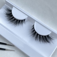 Meilleures ventes 2026 : Faux cils en vison 3D Foxy Winged Cat Eye Angel Wing, effet plume, naturels et volumineux, marque privée