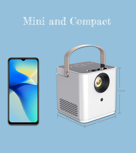 Miniproyector portátil de tiro corto, inalámbrico, móvil, Hd, inteligente, Android, 4k - Product Image 6