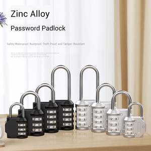 Bán Buôn Giá Du Lịch Keyless Trường Phòng Tập Thể Dục Hành Lý Với Bền 4 Chữ Số Kết Hợp Ổ Khóa Kẽm Hợp Kim Mật Khẩu Ổ Khóa - Product Image 4