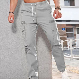 <span class=keywords><strong>Pantalon</strong></span> d'été en lin <span class=keywords><strong>blanc</strong></span> pour hommes, <span class=keywords><strong>pantalon</strong></span> décontracté en coton et lin pour hommes <span class=keywords><strong>pantalon</strong></span> en chanvre à jambes amples/ - Product Image 5
