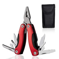 Outil multifonction portable de poche DIY, pince, couteau, tournevis, lime, 13-en-1, acier inoxydable, OEM Meixiu, survie en plein air, camping