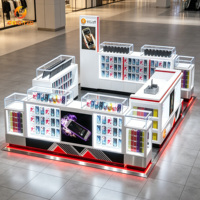 Estantes de Exhibición para Tiendas de Electrónica, Muebles de Diseño para Exhibición de Fundas de Teléfono, Kiosco para Accesorios de Telefonía