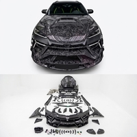 Kit de Carrocería de Fibra de Carbono Seca para Lamborghini URus SE, Actualizaciones URus SE al Estilo MSY, Parachoques Delanteros y Traseros, Capó, Alerón, Carrocería Ancha