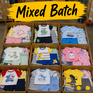 Children's Other <b>Summer</b> Outfits Sets with Short Sleeve Shirts Shorts Various Colors Prints for Toddlers Mix Material Made China - Product Image 6