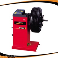 Équilibreuse de roues manuelle UNITE U-108, diamètre maximal de roue 610 mm, certifiée CE/ISO9001, prix d'usine
