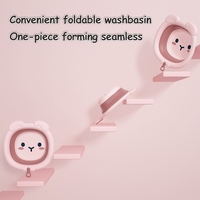 Prodigy BW002 Vasca da Bagno per Bambini di Alta Qualità, Design Orso Bianco Multifunzionale, Set Vasca Pieghevole Grande per il Bagnetto e il Lavaggio