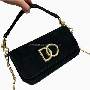 Bolso Bandolera de Lujo para Mujer, Marca de Diseño, con Correa de Cadena Dorada, Modelo DC 1.1, Superventas - Product Image 4