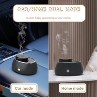 Mini Diffuseur d'Huiles Essentielles Sans Eau en Plastique, Portable, Alimenté par Batterie, Silencieux, Désodorisant pour la Maison, l'Extérieur et la Voiture