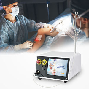 2025 Triangel <span class=keywords><strong>Laser</strong></span> Medical1470nm 980nm Láser endovenoso EVLT Láser quirúrgico Venas varicosas Máquina de eliminación de ablación - Product Image 2