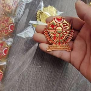 4.5x 4cm High Quality NSPDK Phi Delta Kappa <strong>Brooch</strong> <strong>Pin</strong> - Product Image 3
