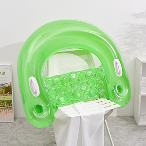 Silla Flotante Inflable Mingyuan 120x88cm, Tumbona de PVC para Verano, Reposacabezas Portátil para Adultos con Reposabrazos - Product Image 3