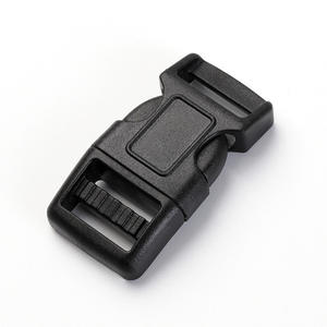 Sangle à boucle réglable 15 mm en alliage de zinc noir avec boucle à cliquet pour sac à dos, sac banane, randonnée, sangles de transport - Product Image 2