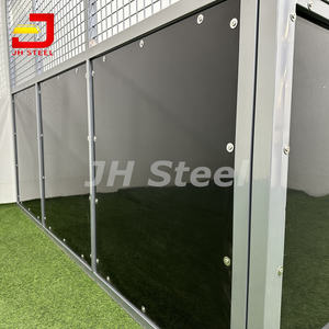 Hitam portabel klasik elegan pintu geser kios kuda kotak stabil panel perbatasan gudang - Product Image 4