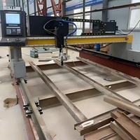 Machine de découpe plasma à flamme de type portique CNC HCNCColgar pour tôles métalliques