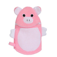 Nouveaux accessoires de bain pour enfants à vendre, design animal, dessin animé lion, gant de bain exfoliant pour enfants