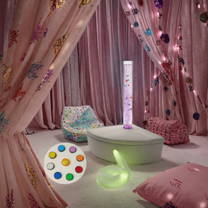 Kit de tube à bulles sensorielles lumineuses LED à changement de couleur, table de jeu interactive pour l'autisme, la maternelle, la maison et l'école - Product Image 2