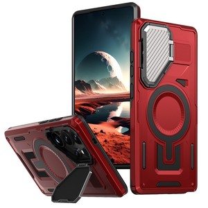 Fundas para Teléfono Móvil con Diseño Nuevo para S26/25/24/<span class=keywords><strong>23</strong></span> Ultra Armor, Magnéticas para Carga Inalámbrica, con Soporte para Cámara - Product Image 3