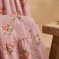 Robe longue romantique en viscose à volants pour femme, manches bouffantes, col en V, coupe trapèze, poches, été, style mondaine, OEM, grandes tailles du S au 5XL