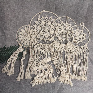Colgante atrapasueños de estilo nórdico moderno, decoración colgante para el hogar y la boda con diseño aéreo - Product Image 1