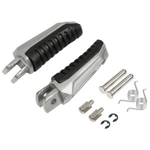 Repose-pieds avant pour conducteur, pédales de repose-pieds compatibles avec Suzuki Hayabusa GSX1300R 1999-2012 DL650 GSX650F <span class=keywords><strong>GSX1400</strong></span> XF-1091 - Product Image 4