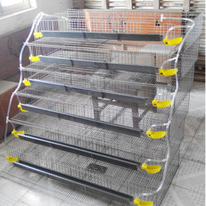Cage à poules pondeuses <span class=keywords><strong>de</strong></span> type H pour élevage <span class=keywords><strong>de</strong></span> cailles commercial, capacité <span class=keywords><strong>de</strong></span> 360 cailles, fournie par l'usine - Product Image 5