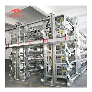 New Design Reasonable Price Chicken Poultry Farm Broiler Battery Cage for Growing Broiler Chicken Rate Cages
