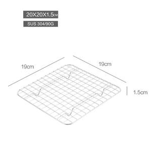 Fil solide Durable Four Sûr <span class=keywords><strong>Gâteau</strong></span> Pain Cookie Plateau De <span class=keywords><strong>Refroidissement</strong></span> Rack Stands <span class=keywords><strong>Grille</strong></span> En Acier Inoxydable pour La Cuisson - Product Image 2