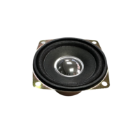 Haut-parleur de basses portable passif blindé magnétiquement 66 mm carré 8 ohms 5 watts JL JL-281 de haute qualité pour sonorisation de parking