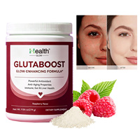 Poudre de Glutathion OEM Détox Soutien Hépatique Éclaircissement de la Peau Antioxydant Marque Privée Supplément GMP Vente en Gros