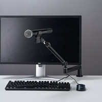 Support de microphone réglable en hauteur en alliage d'aluminium OEM, modèle MB66-2, support de microphone de studio de bureau, supports et pieds