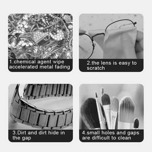 Máquina de Limpieza Ultrasónica Electrónica Portátil al por Mayor, Funciona con Batería, Vibración de Alta Frecuencia, Elimina Manchas de Joyas y Relojes - Product Image 2