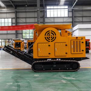 Trituradora de Mandíbulas <span class=keywords><strong>Móvil</strong></span> de Alta Gama, Máquina Portátil para Triturar Piedra, Máquina de Reciclaje de Demolición - Product Image 2