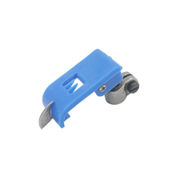 Pied-de-biche en plastique 5.6mm pour point de recouvrement (Flatlock) pièces de Machine à coudre accessoires Fit Pegasus W500 Siruba F007 Yamato