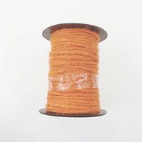 Cordon en jute naturel personnalisable de 2 mm * 100 m, coloré pour la décoration de Noël, le bricolage et l'emballage de cadeaux, Colorart SB5-R10-Z