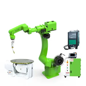 Robot las Tig otomatis, lengan Robot las busur industri untuk penggunaan rumah restoran komponen inti Gearbox bantalan mesin