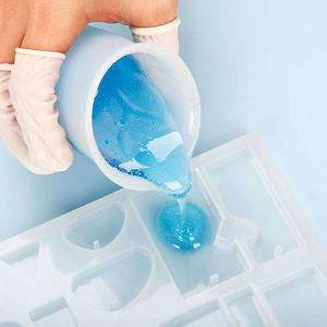 Timesri 1 सेट सिलिकॉन रेसिन मापने वाले कप किट डिय उपकरण सेट ट्रेंडी एक्सेसरीज़ हैंड क्राफ्ट डिडी मापने वाला कप - Product Image 4