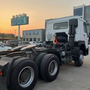 Camión Tractor de Carga Usado Sinotruk Howo 6x4 con Volante a la Izquierda, 351-450HP, Euro 2, para Transporte Minero con Capacidad de Carga de 31-40T - Product Image 3