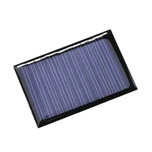 0.23W Poly epossidica pannello solare 5.5V vendita calda pannello solare adesivo epossidico ZW-5535 Mini caricatore pannello solare personalizzato