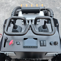 ODM/OEM CW-480X Mini Skid Steer Front End Loader dengan Mesin Diesel KOOP 18HP untuk Konstruksi dan Lanskap
