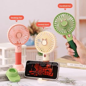 Ventilador Portátil Plegable Silencioso para Estudiantes, con 3 Velocidades <span class=keywords><strong>de</strong></span> Viento, hasta 3 Horas <span class=keywords><strong>de</strong></span> Duración, Soporte para Teléfono Móvil USB - Product Image 4