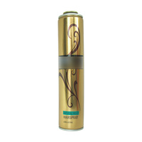Bouteille aérosol vide en aluminium de haute qualité avec bouchon à vis, impression personnalisée, pour spray capillaire, brume corporelle, désodorisant, et emballage de liquides pour l'entretien automobile