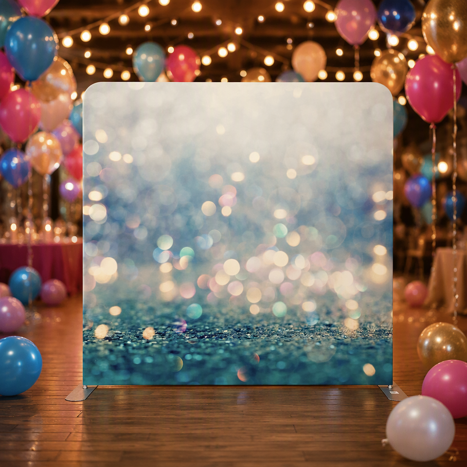 Portable Aluminum Light Spot Tension Fabric Backdrop, Modern LED ...