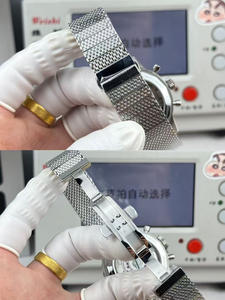 Montre mécanique automatique de haute qualité, 41 mm, en acier inoxydable, cadran lumineux, résistante à l'eau, style sport de luxe - Product Image 4