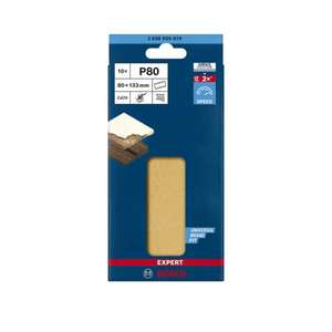 BOSCH - 2608901661 EXPERT C470 Papel de Lija 80x133mm (50 Uds.) -EAN 4059952636115 ABRASIVOS PAPELES ABRASIVOS - Product Image 2