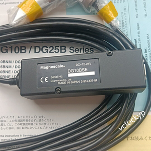 Magnescale DG10BSE Digital <b>Gauging</b> Probe Precision 10mm Right Angle Used - Product Image 3