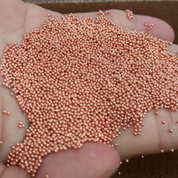 Vente en gros de billes de cuivre massif de 0,35 mm, 0,5 mm, 0,7 mm, 0,8 mm, 1 mm, 2 mm, petites billes de cuivre pur pour interrupteur